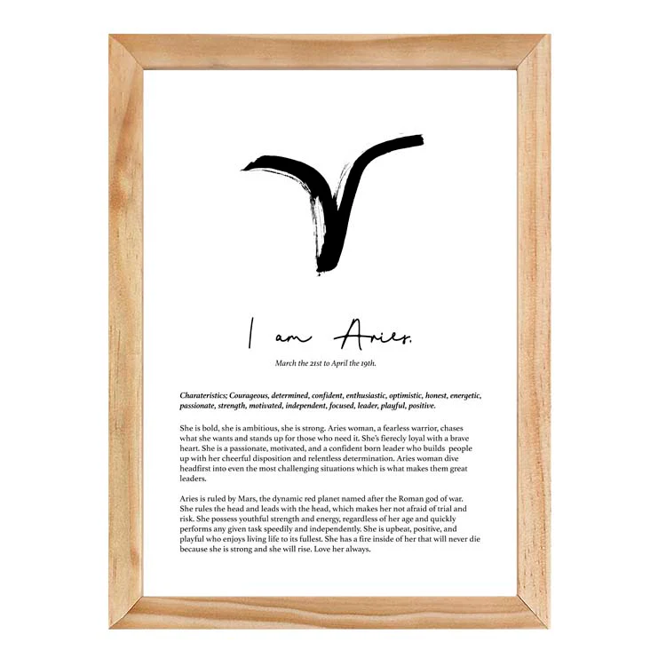 ARIES STAR SIGN PRINT - Image 12