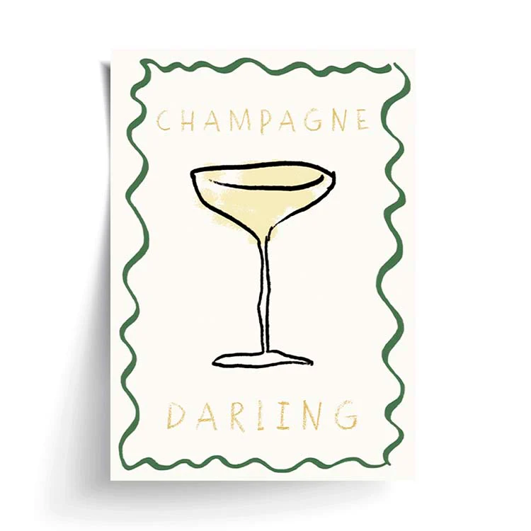 CHAMPAGNE DARLING PRINT - Image 6