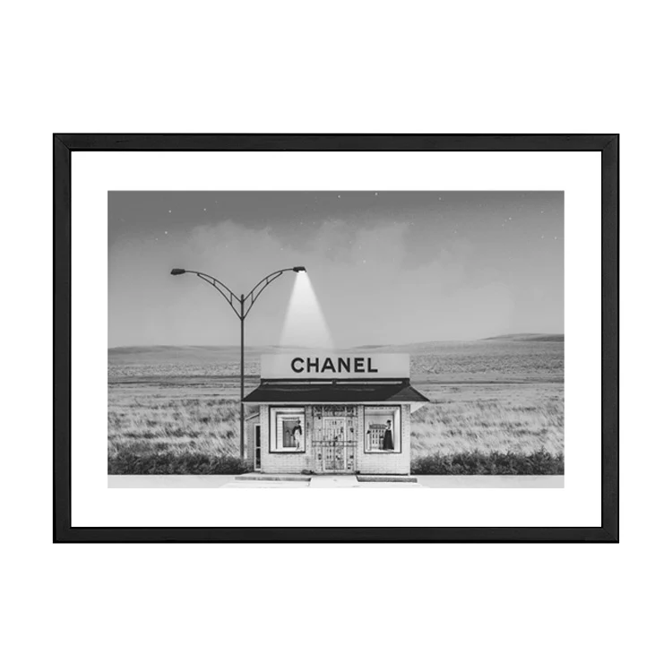 CHANEL SHOP B/W PRINT - Image 10