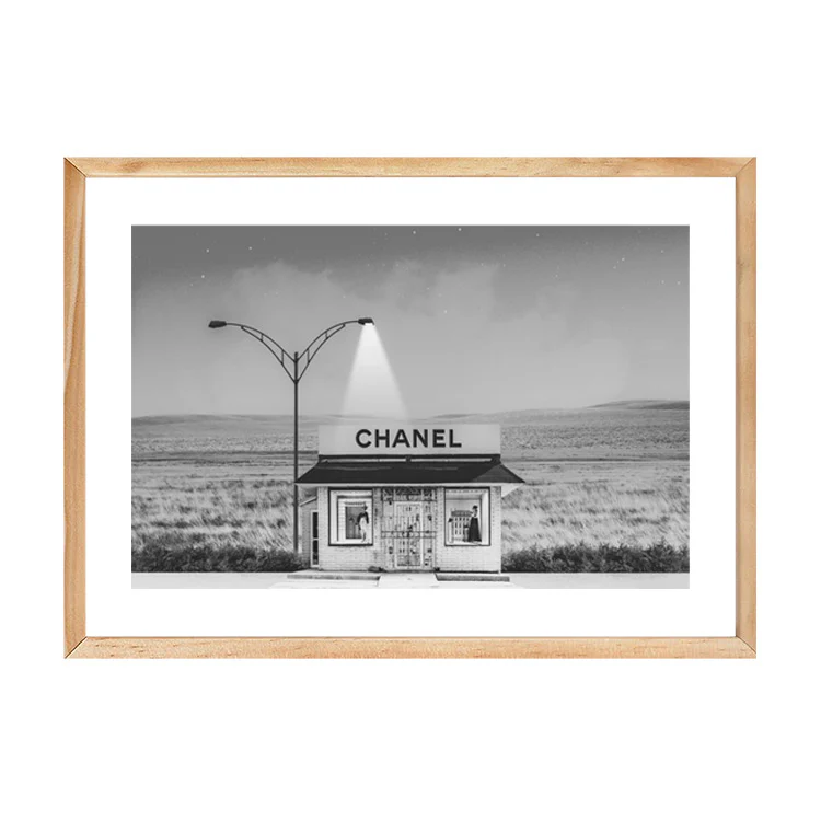 CHANEL SHOP B/W PRINT - Image 12