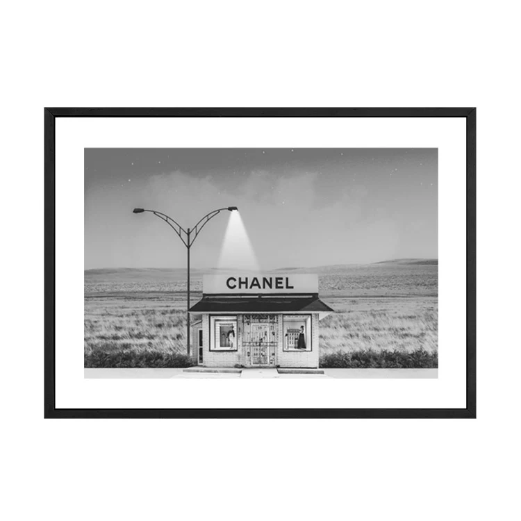 CHANEL SHOP B/W PRINT - Image 13