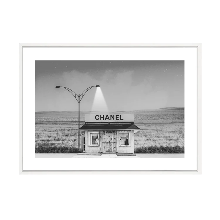 CHANEL SHOP B/W PRINT - Image 14