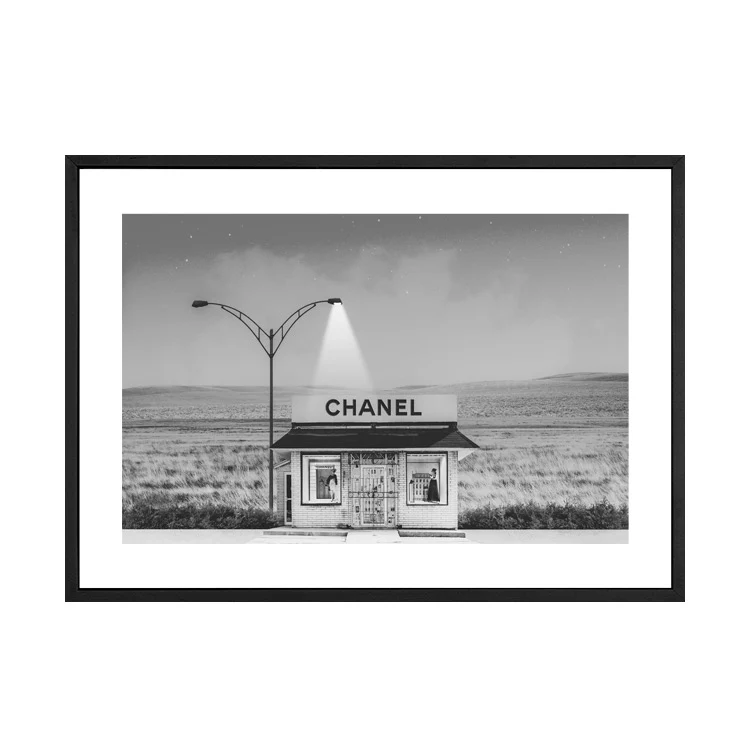 CHANEL SHOP B/W PRINT - Image 16