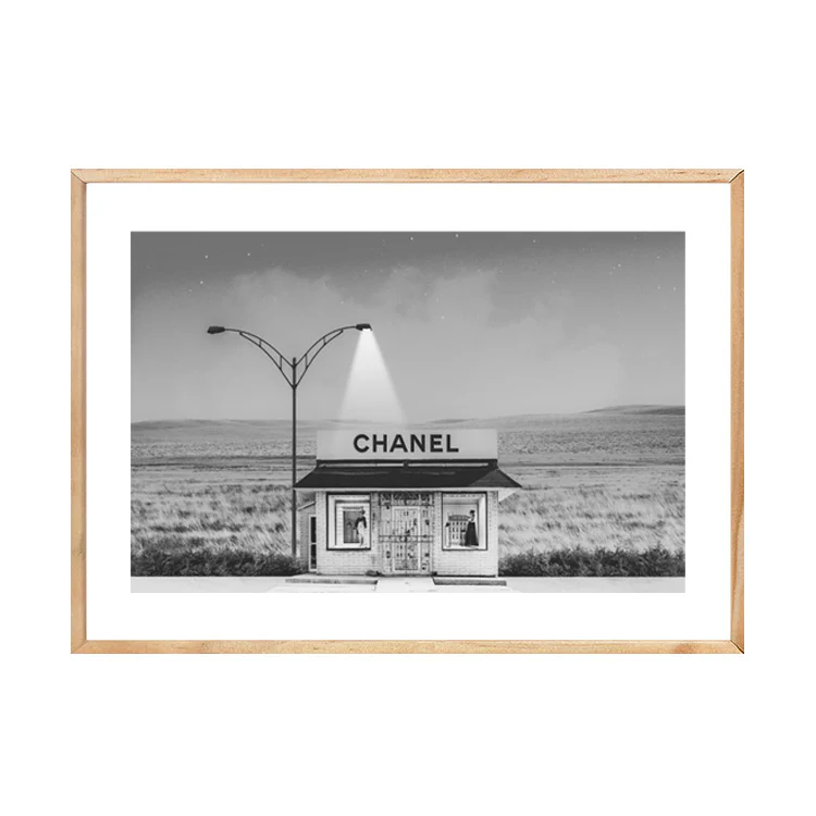 CHANEL SHOP B/W PRINT - Image 18