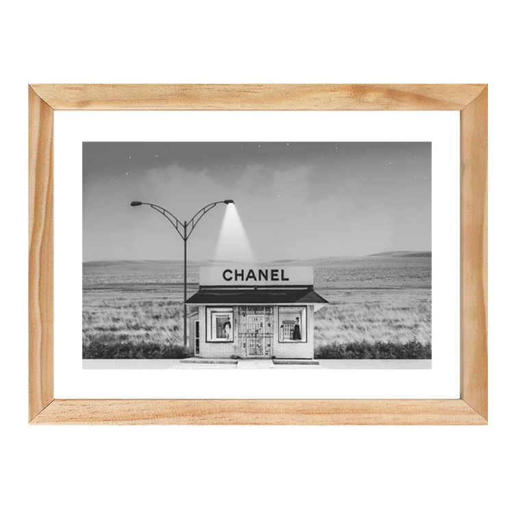 CHANEL SHOP B/W PRINT - Image 7
