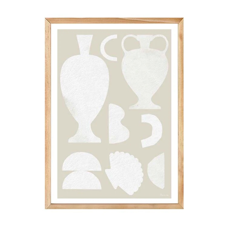 PAINTED OBJECTS PRINT NUDE - Image 12