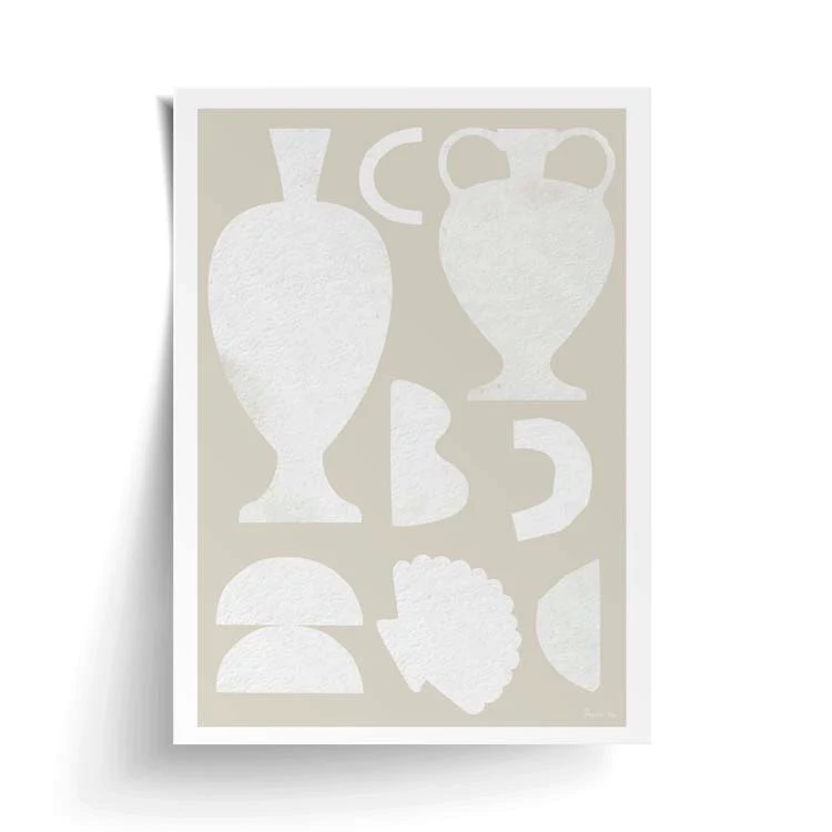 PAINTED OBJECTS PRINT NUDE - Image 19