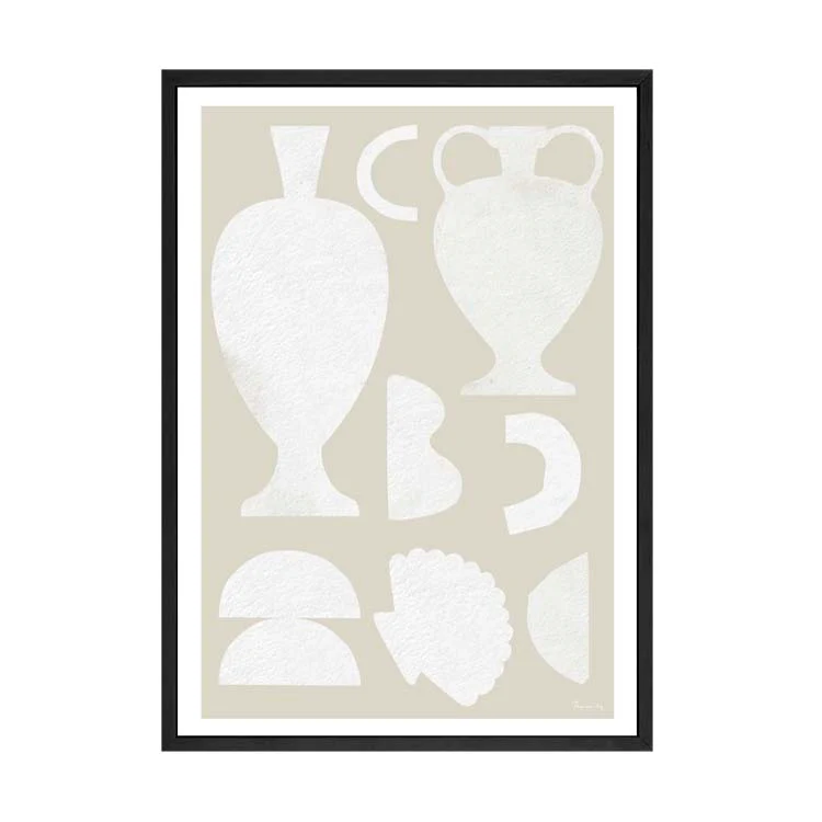 PAINTED OBJECTS PRINT NUDE - Image 9