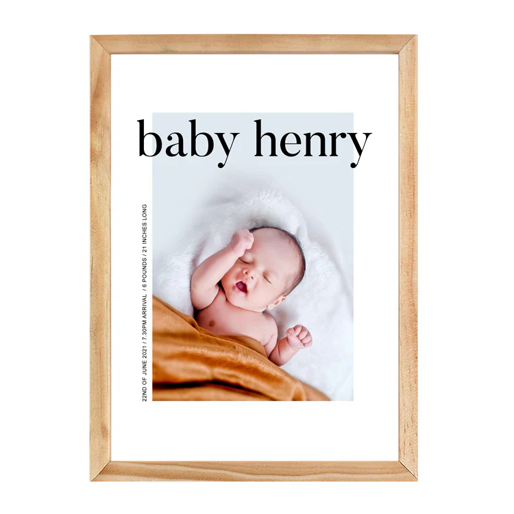 CUSTOM BABY ANNOUNCEMENT PRINT - Image 14