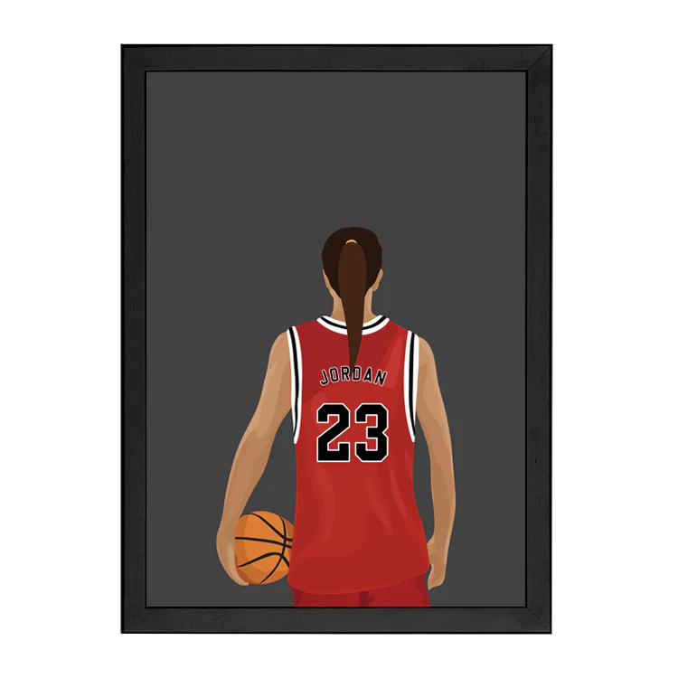 CUSTOM GIRL BASKETBALL PRINT - Image 10