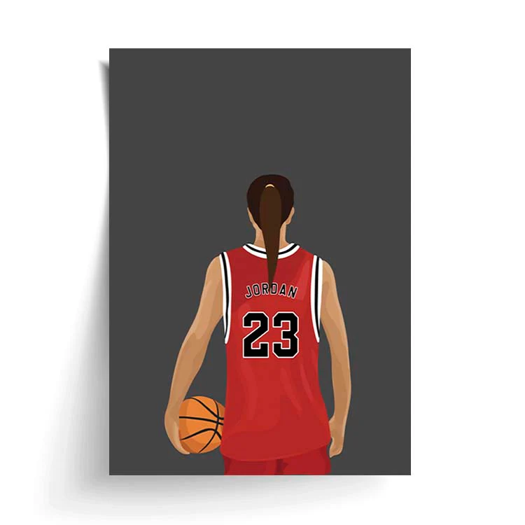 CUSTOM GIRL BASKETBALL PRINT - Image 14