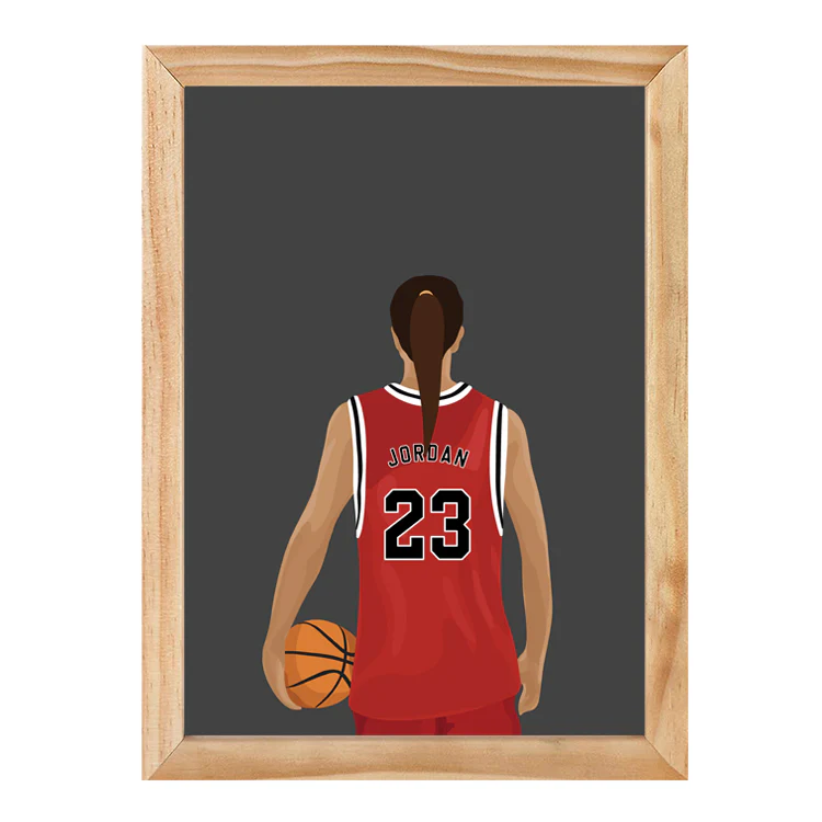 CUSTOM GIRL BASKETBALL PRINT - Image 15