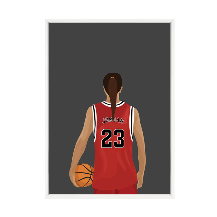 CUSTOM GIRL BASKETBALL PRINT - Image 7