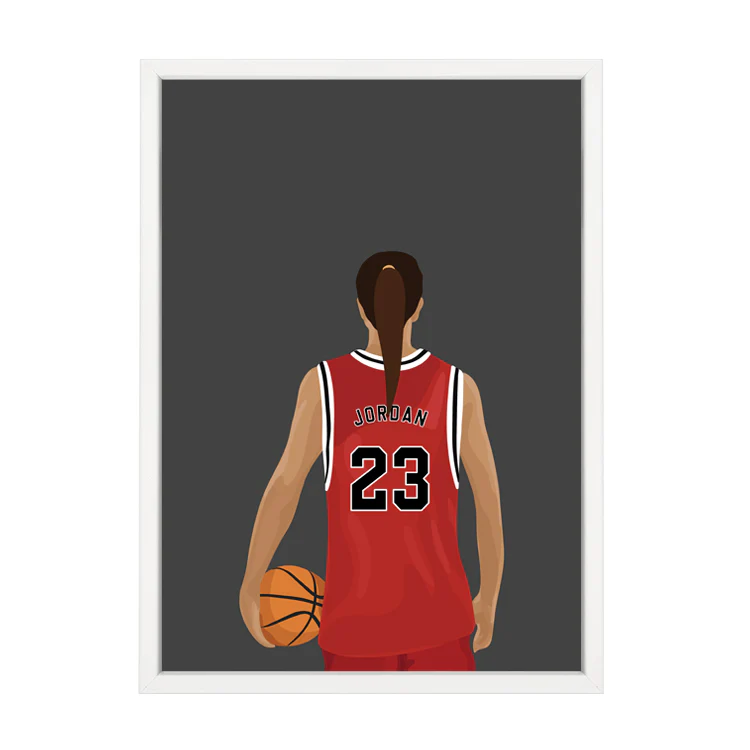 CUSTOM GIRL BASKETBALL PRINT - Image 9