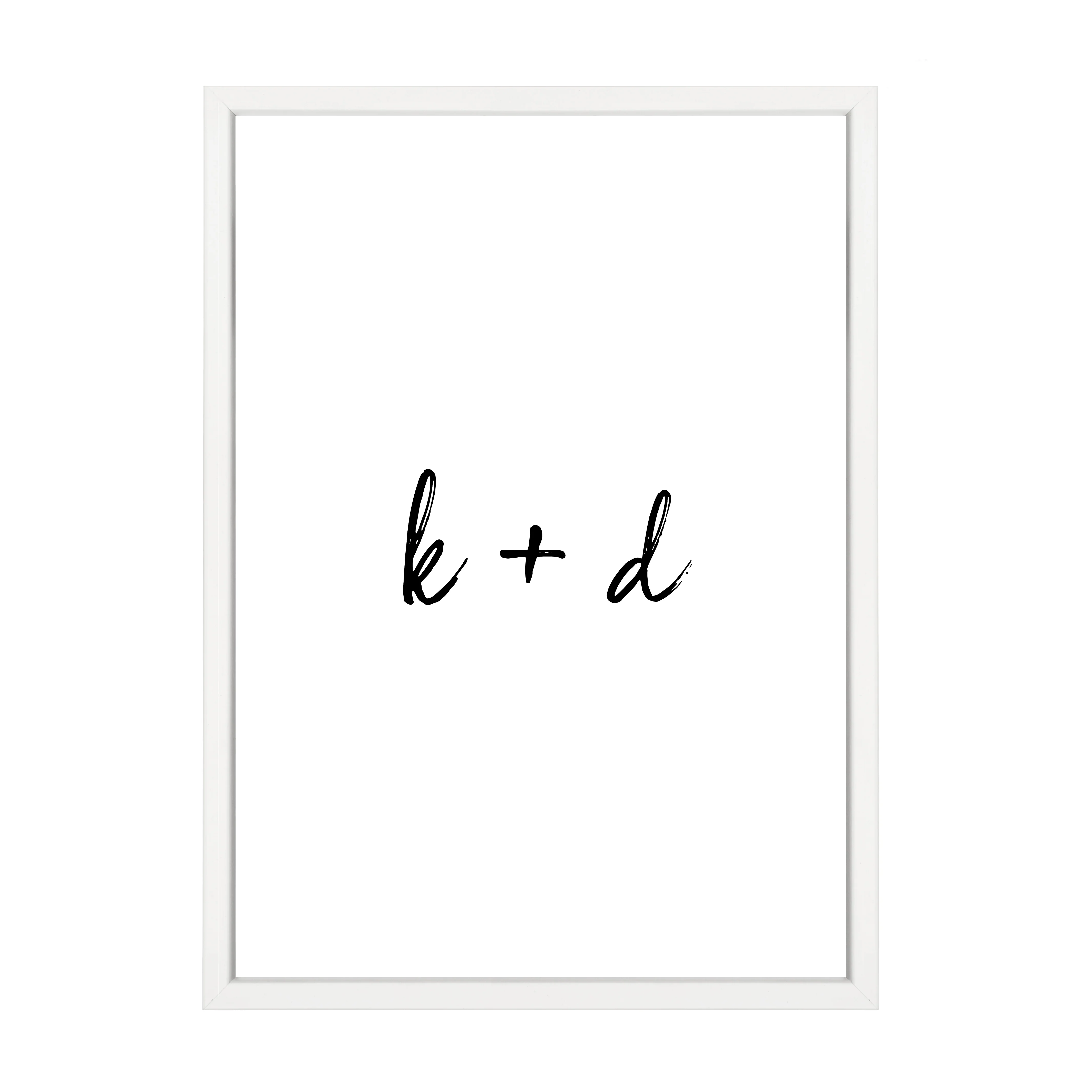 CUSTOM COUPLE INITIAL PRINT - Image 8