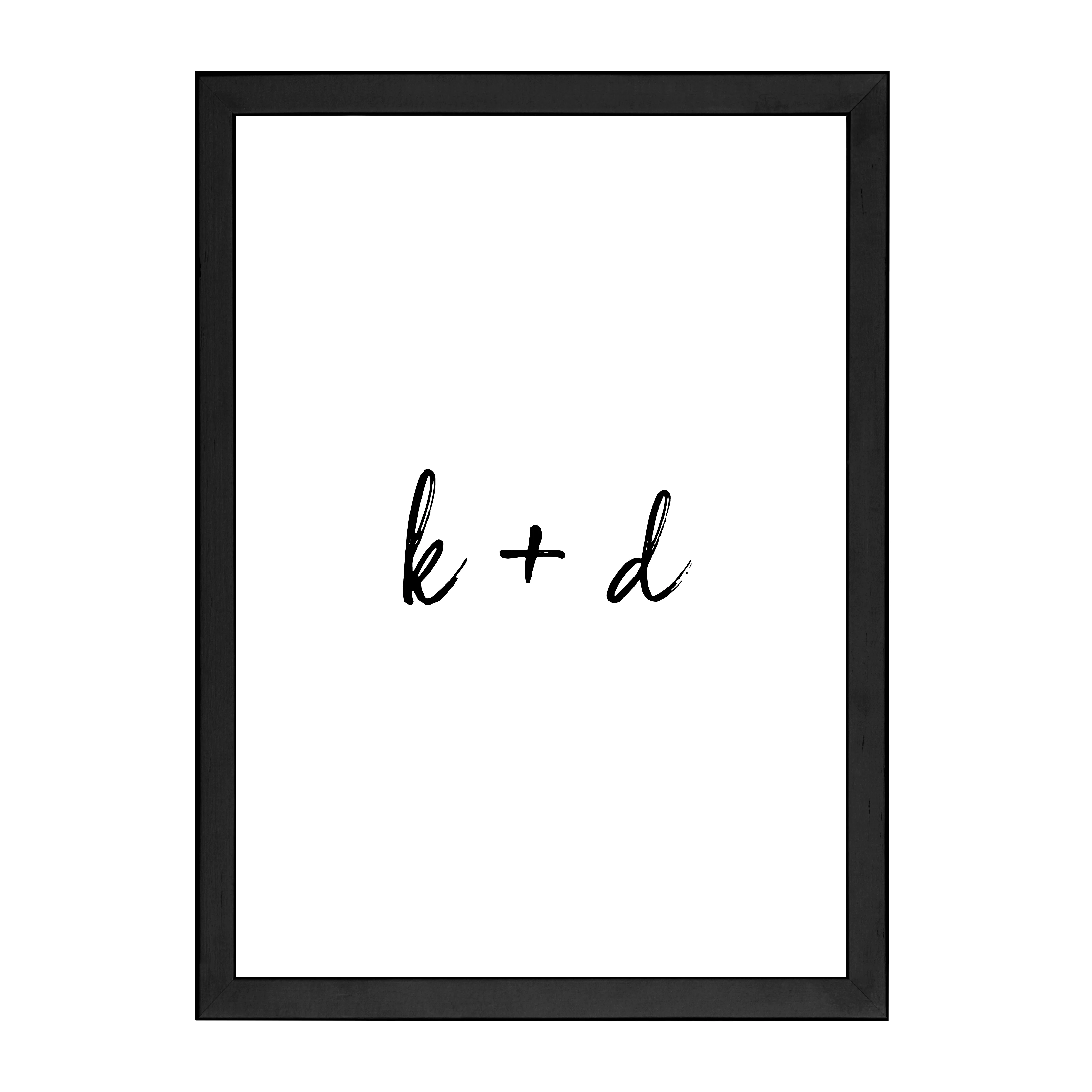 CUSTOM COUPLE INITIAL PRINT - Image 9