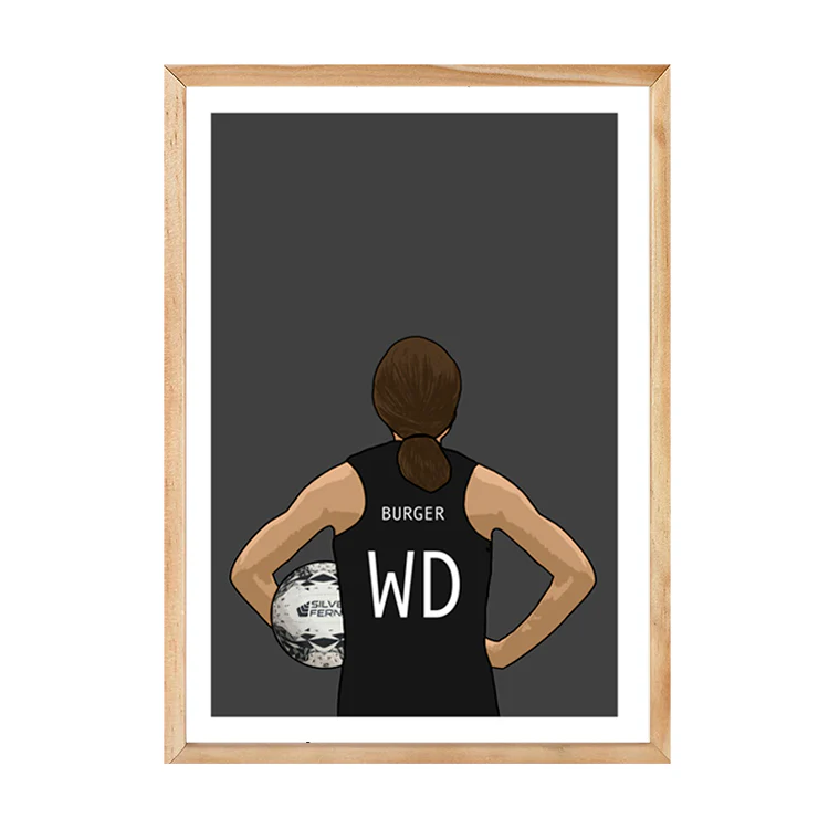 CUSTOM NETBALL PRINT - Image 9