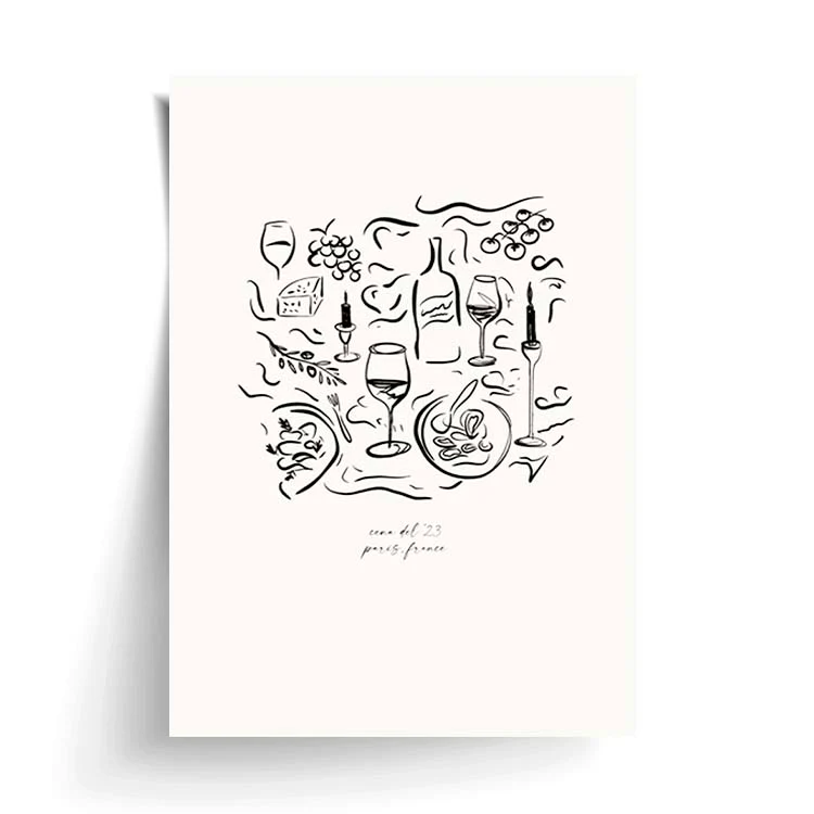 DINNER PARTY PRINT - Image 7