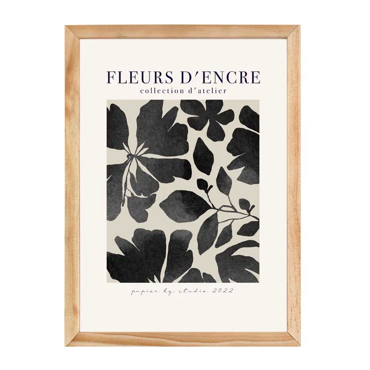 FLEURS D'ENCRE PRINT BLACK - Image 11