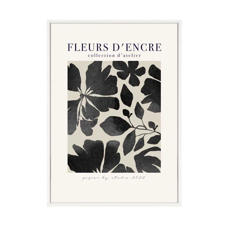 FLEURS D'ENCRE PRINT BLACK - Image 19