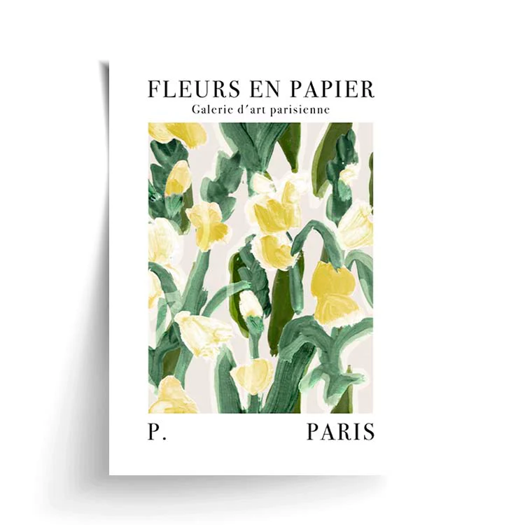 FLEURS EN PAPIER PRINT - Image 5