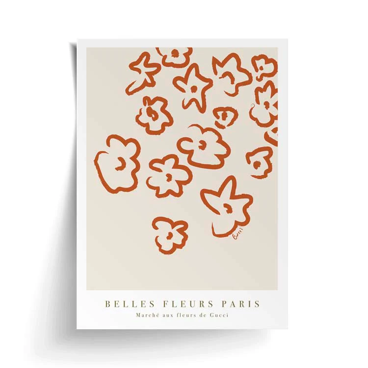 FLEURS PRINT RUST - Image 19