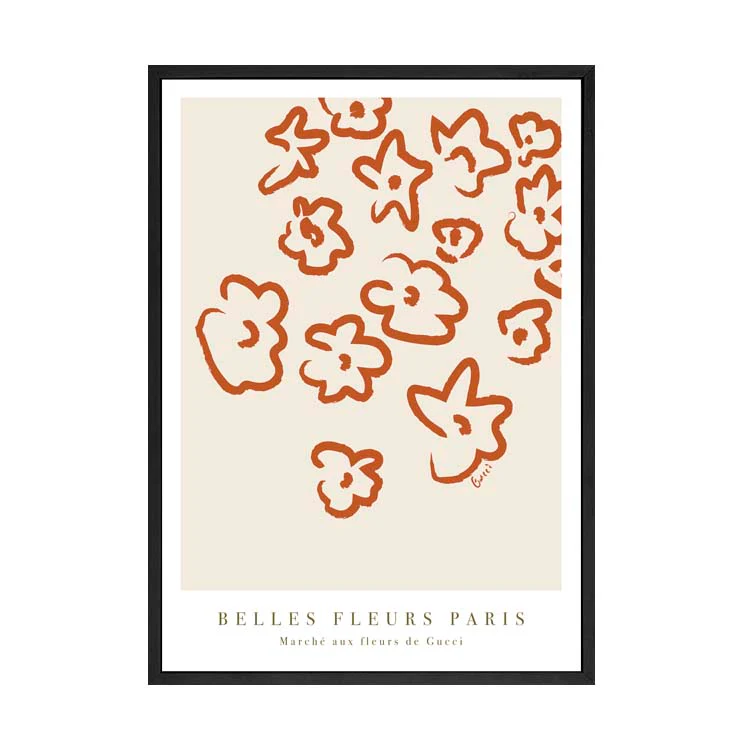 FLEURS PRINT RUST - Image 5