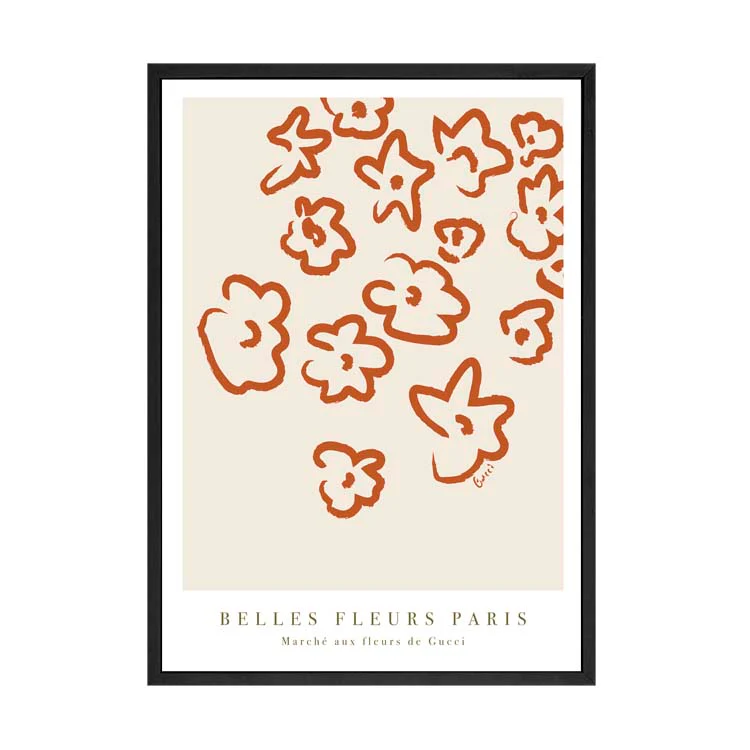 FLEURS PRINT RUST - Image 8