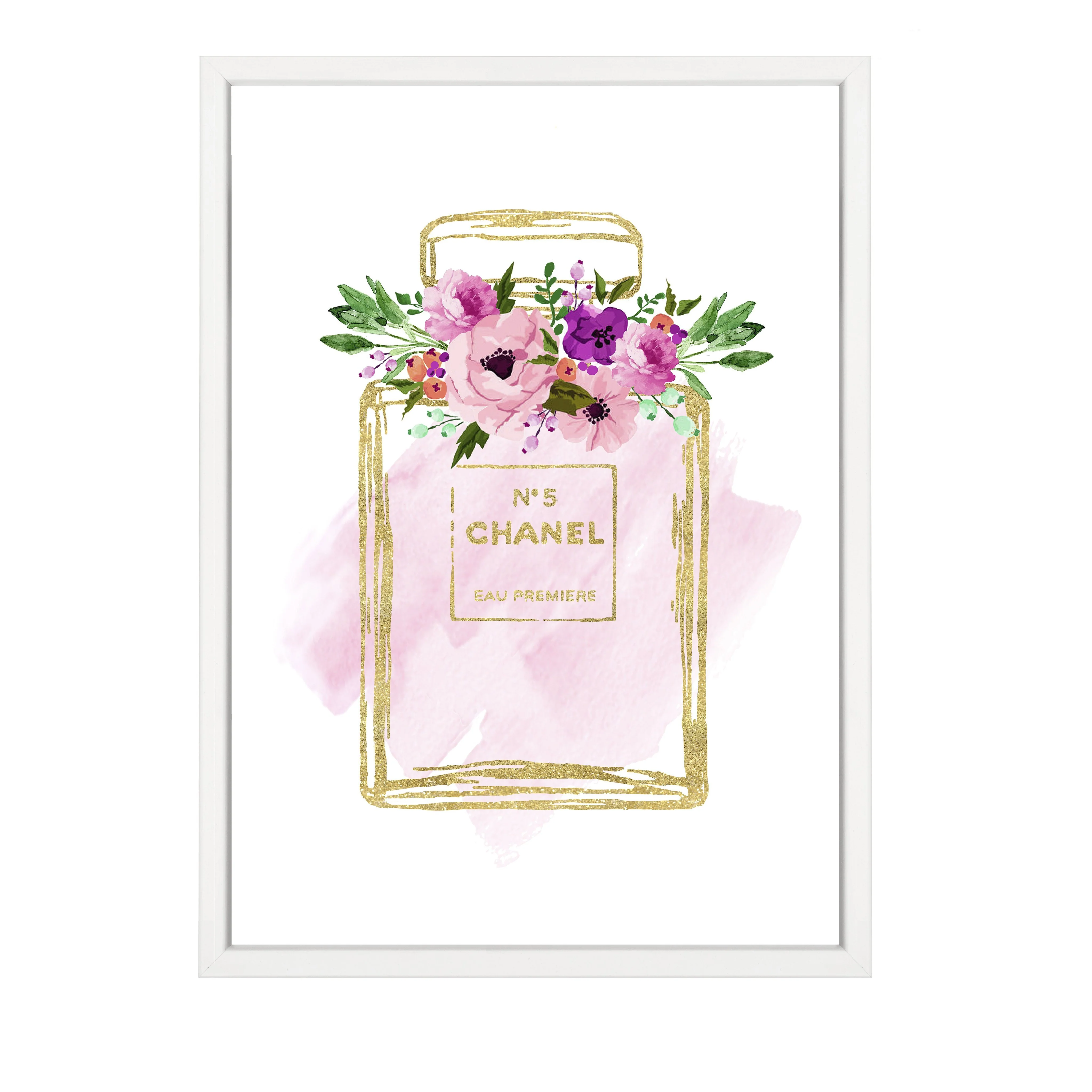 FLORAL CHANEL PRINT - Image 7