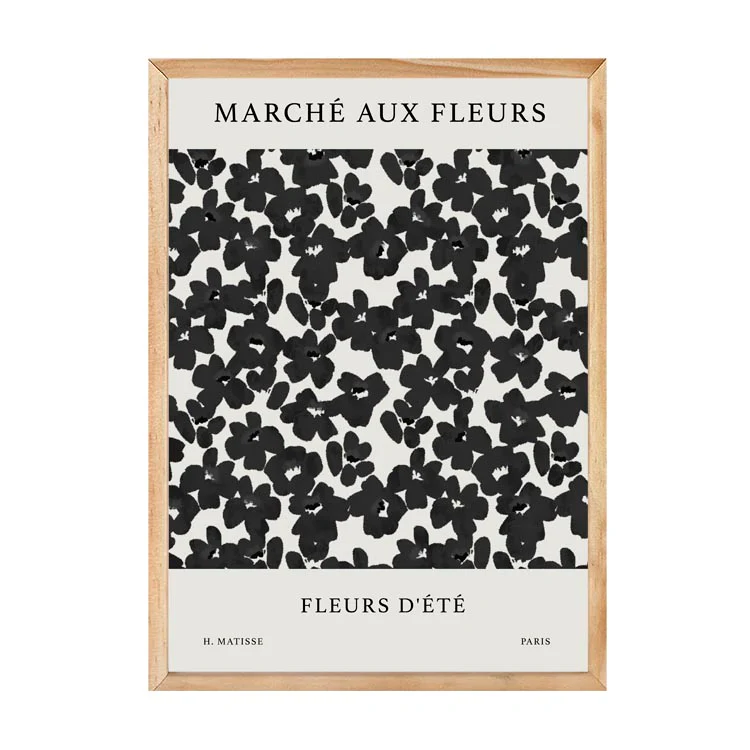 FRENCH FLEURS PRINT BLACK - Image 19