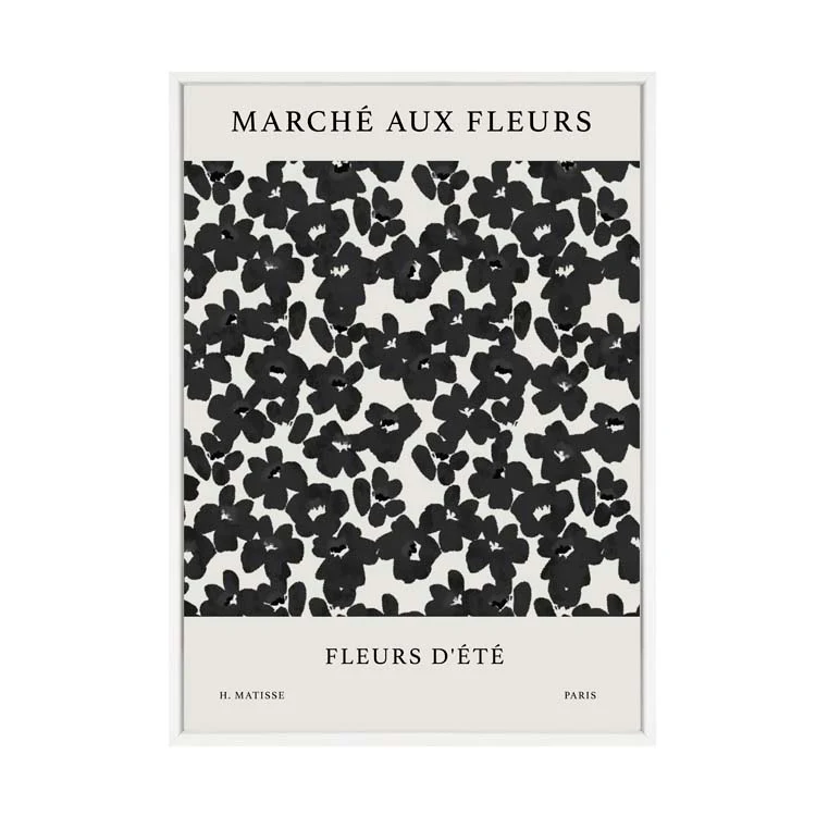 FRENCH FLEURS PRINT BLACK - Image 22