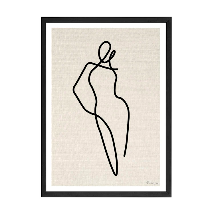 HOMEBODII LINEN PRINT BLACK - Image 11