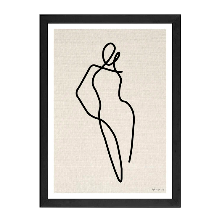 HOMEBODII LINEN PRINT BLACK - Image 14