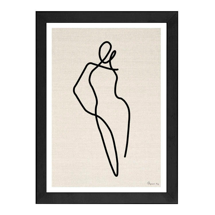 HOMEBODII LINEN PRINT BLACK - Image 16
