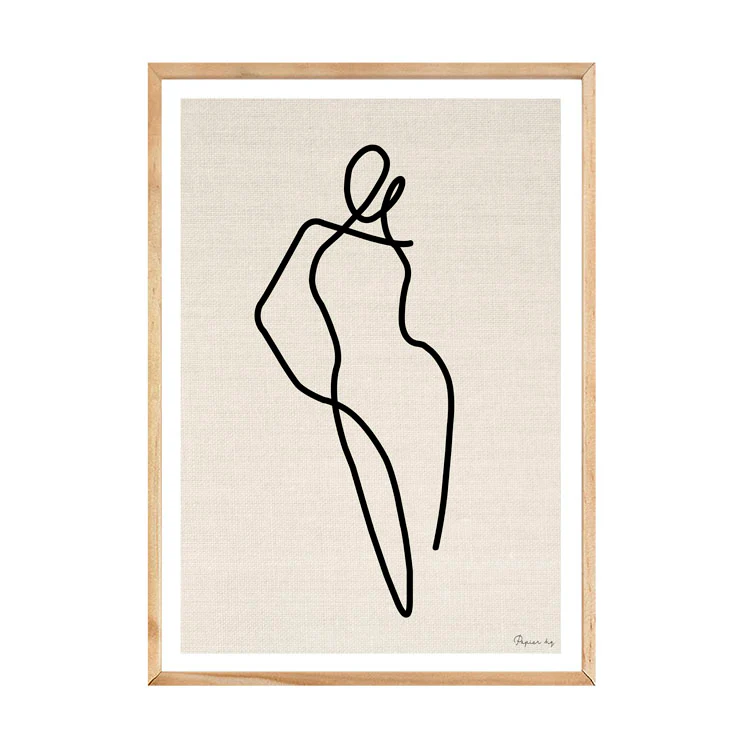HOMEBODII LINEN PRINT BLACK - Image 9