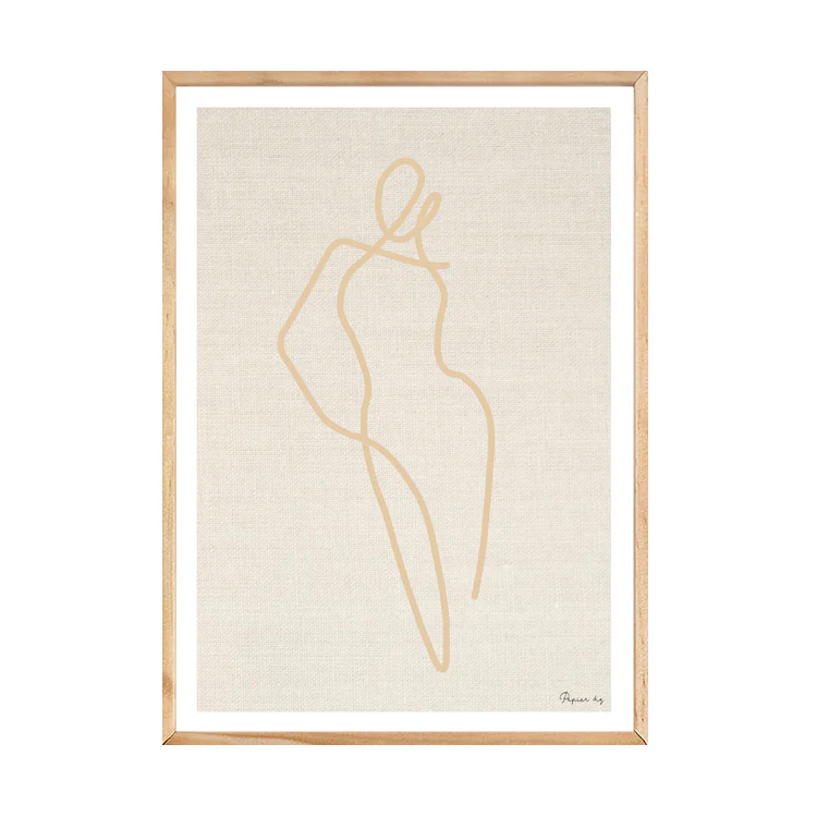 HOMEBODII LINEN PRINT NATURAL - Image 6
