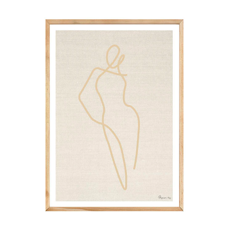 HOMEBODII LINEN PRINT NATURAL - Image 9