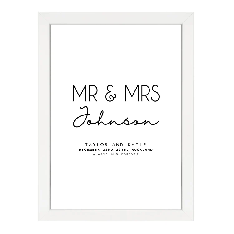 CUSTOM MR AND MRS PRINT - Image 11