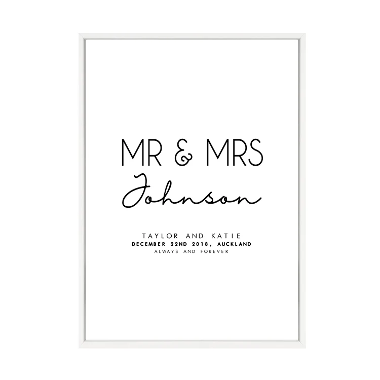 CUSTOM MR AND MRS PRINT - Image 6