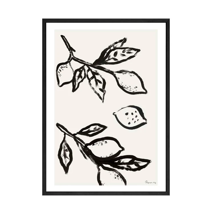 PAINTED LEMON TREE PRINT - Image 6