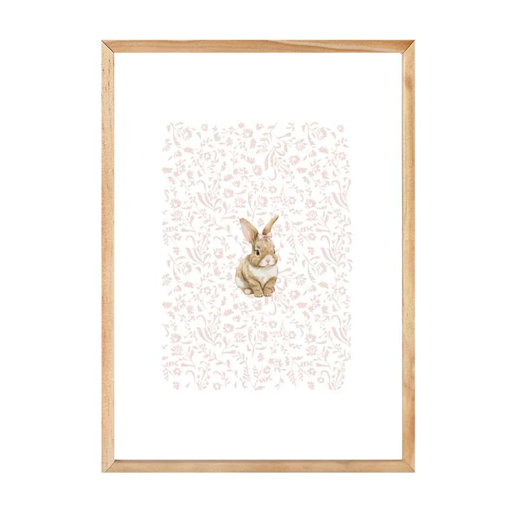 PINK BUNNY PRINT 1 - Image 13