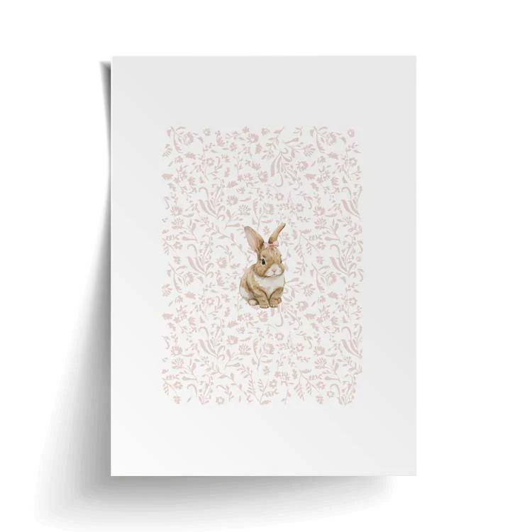 PINK BUNNY PRINT 1 - Image 7