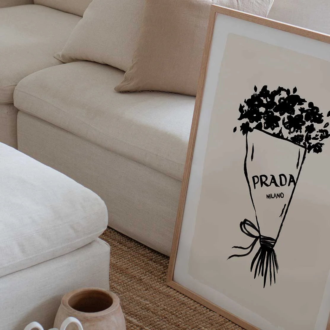 PRADA FLOWERS PRINT - Image 3