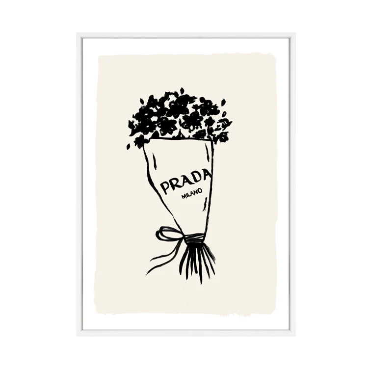 PRADA FLOWERS PRINT - Image 8