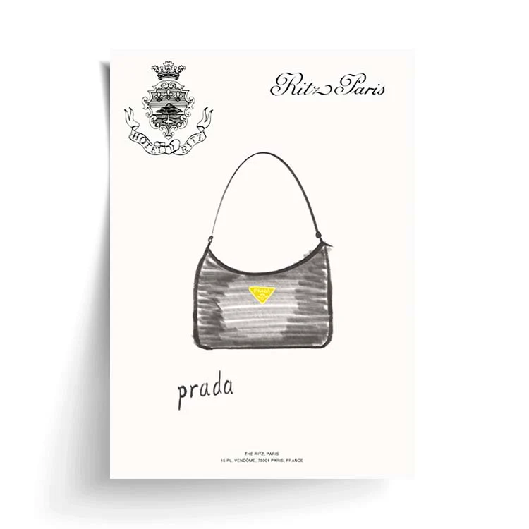 PRADA HANDBAG PRINT - Image 6