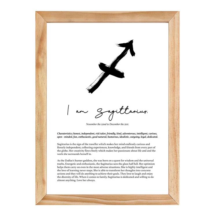 SAGITTARIUS STAR SIGN PRINT - Image 12