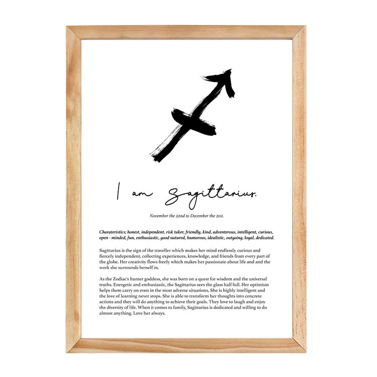 SAGITTARIUS STAR SIGN PRINT - Image 13