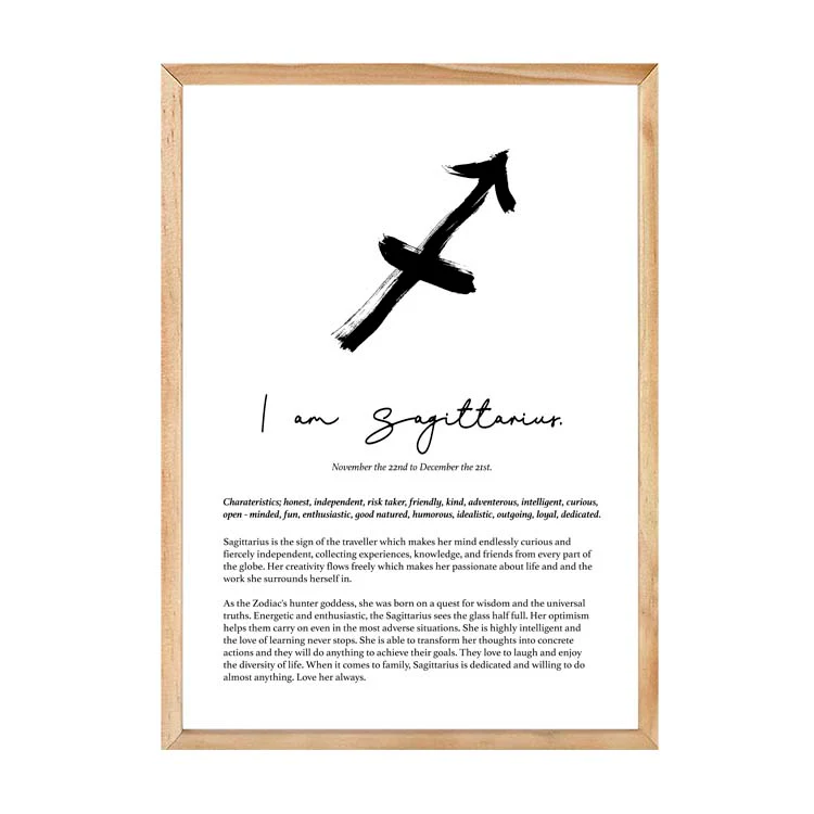 SAGITTARIUS STAR SIGN PRINT - Image 14
