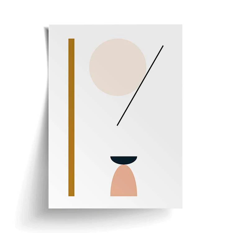 SHAPE ABSTRACT PRINT - Image 17