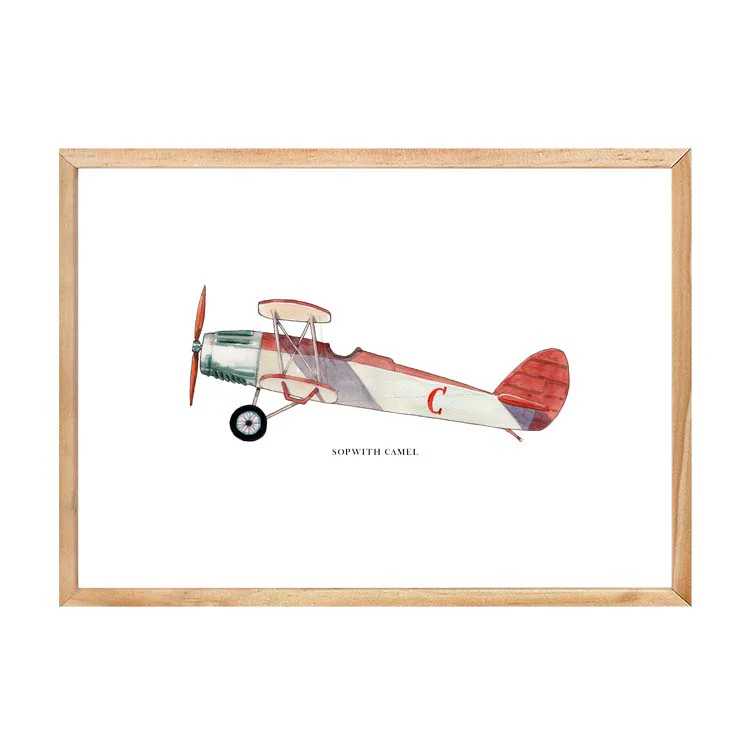 SOPWITH CAMEL AEROPLANE PRINT - Image 14